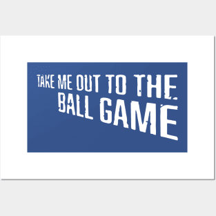 Take Me Out to the Ball Game Posters and Art